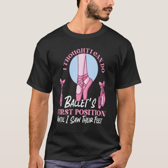 Camiseta Ballet De Aspirante De Baile Ballet (Anverso)