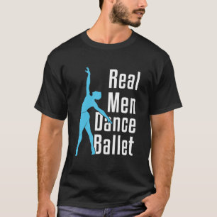 Camiseta Ballet de baile de hombres reales