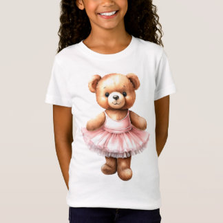 Camiseta Ballet de baile de oso de peluche