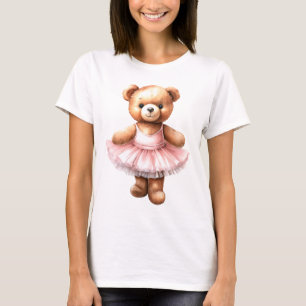 Camiseta Ballet de baile de oso de peluche