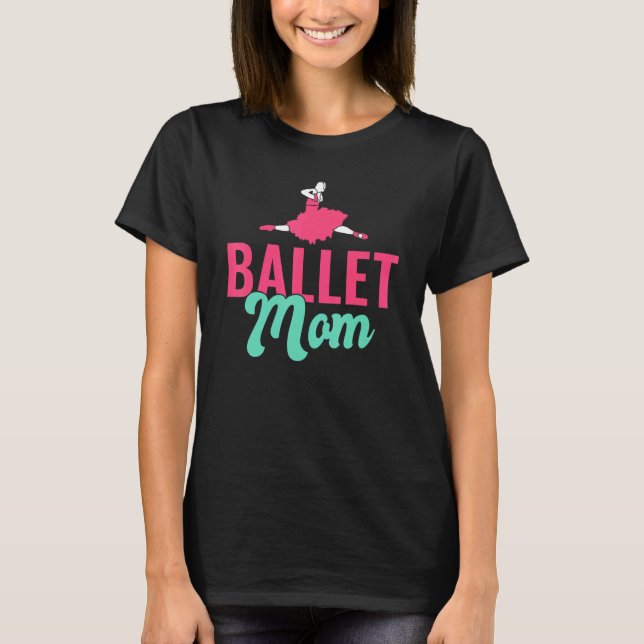 Camiseta Ballet de baile Mamá (Anverso)