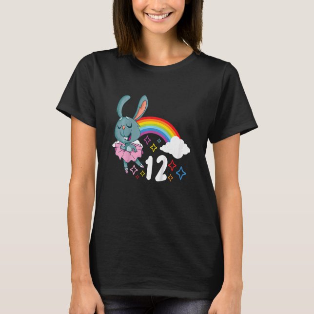 Camiseta Ballet de cumpleaños Ballerina bailarina (Anverso)