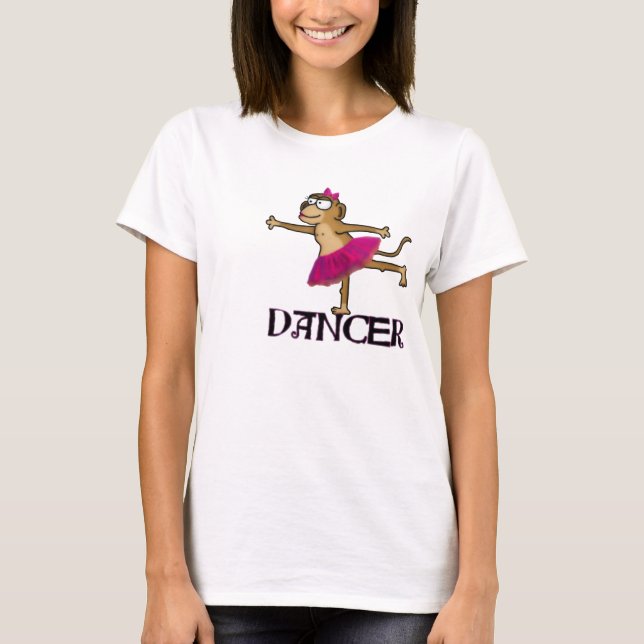 Camiseta Ballet de mono (Anverso)