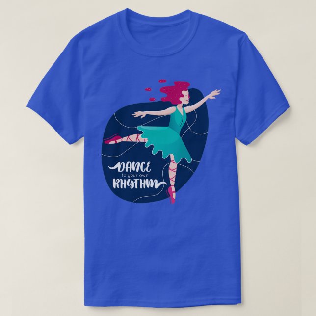 Camiseta Ballet de patinaje artístico (Diseño del anverso)