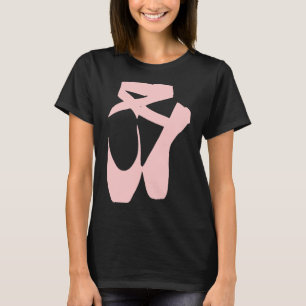 Camiseta Ballet De Pointe Shoes Para Chicas