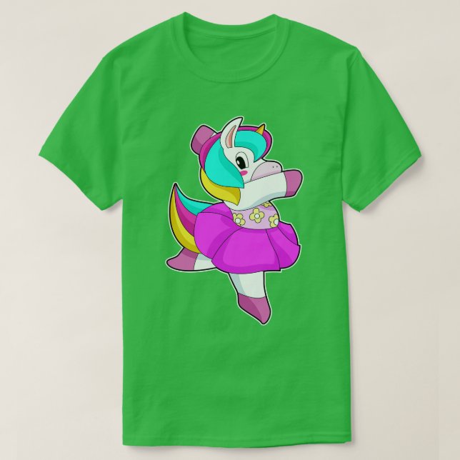 Camiseta Ballet de Unicorn Ballerina (Diseño del anverso)