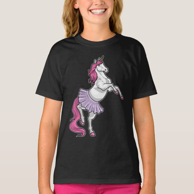 Camiseta Ballet de Unicorn Ballerina (Anverso)