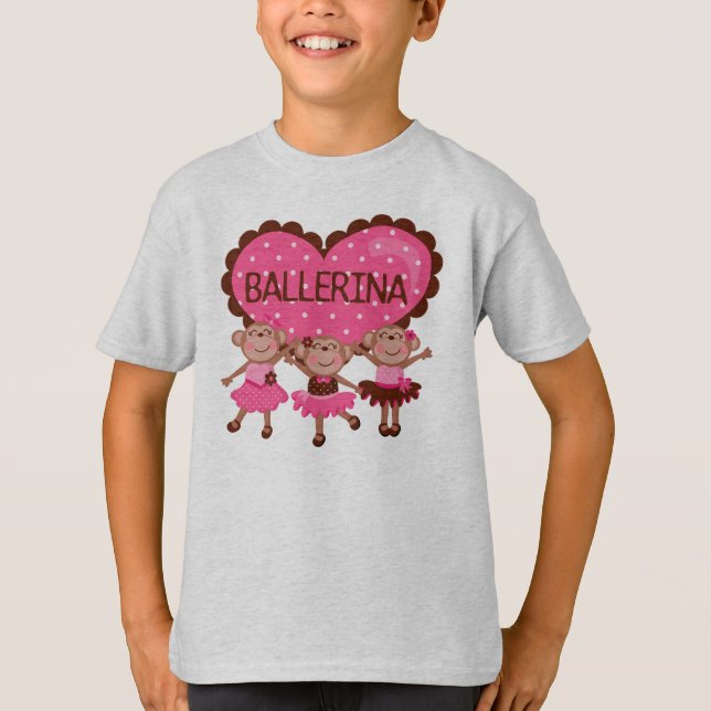 Camiseta Ballet del mono (Anverso)
