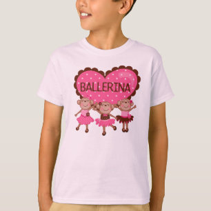 Camiseta Ballet del mono