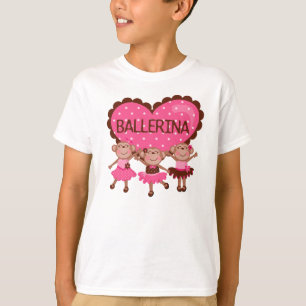 Camiseta Ballet del mono