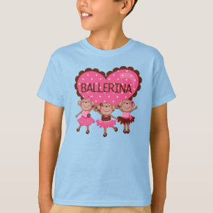 Camiseta Ballet del mono