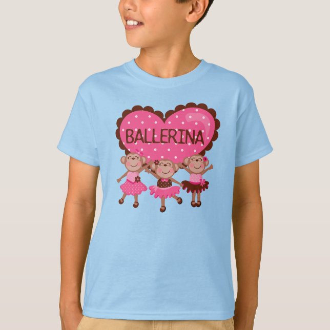 Camiseta Ballet del mono (Anverso)