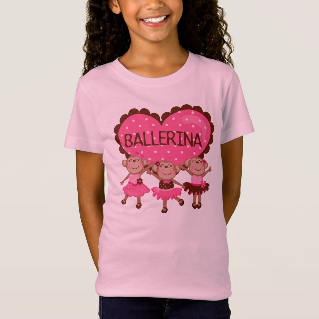 Camiseta Ballet del mono (Anverso)
