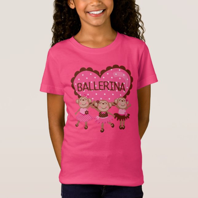 Camiseta Ballet del mono (Anverso)