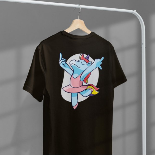 Camiseta Ballet divertido Unicorn (Subido por el creador)