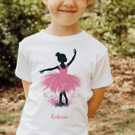 Camiseta Ballet elegante Ballerina Silhouette