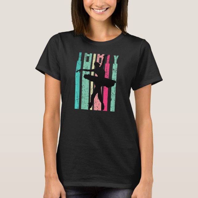 Camiseta Ballet femenino Ballet Ballet Balneario de cumplea (Anverso)