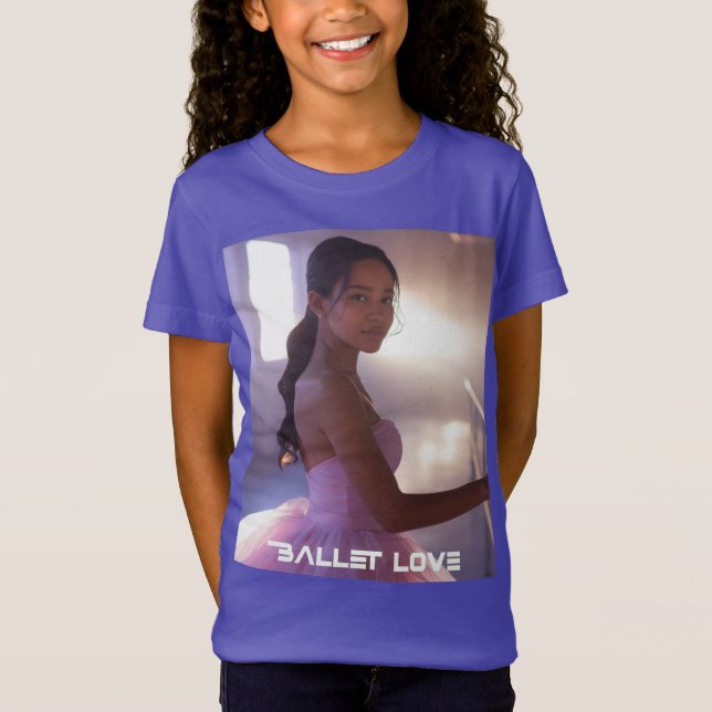CAMISETA BALLET LOVE - BALLET & DANCE (Anverso)
