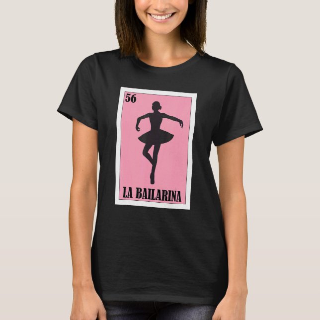Camiseta Ballet mexicano La Bailarina (Anverso)