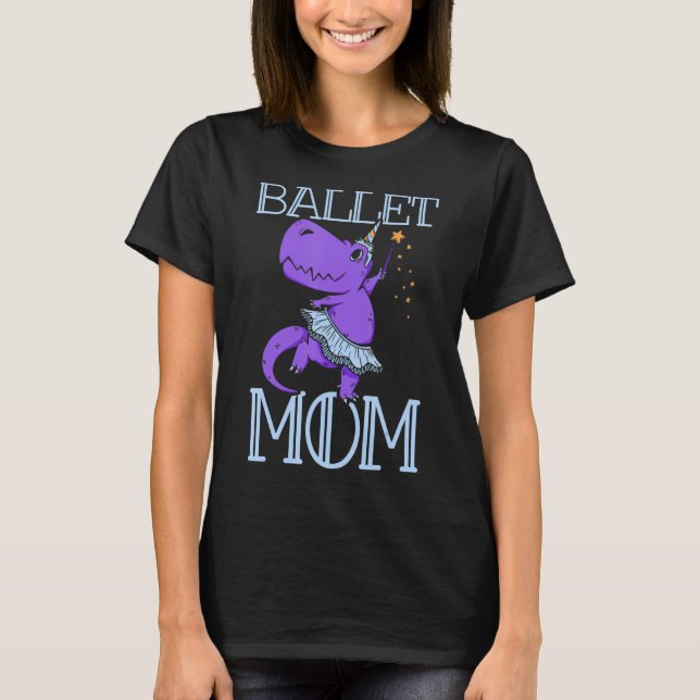 Camiseta Ballet Mom Dance Hobby Bailarina Ballerina Madre M (Anverso)