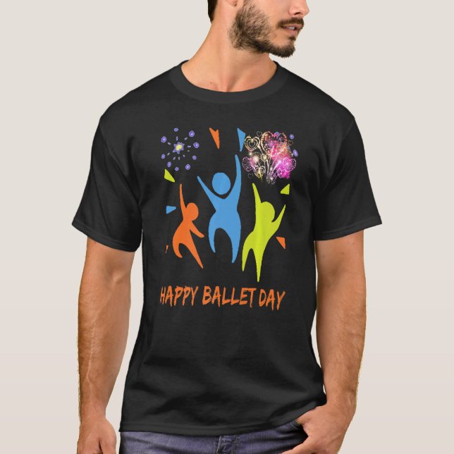Camiseta Ballet Plie Chasse Jet (Anverso)