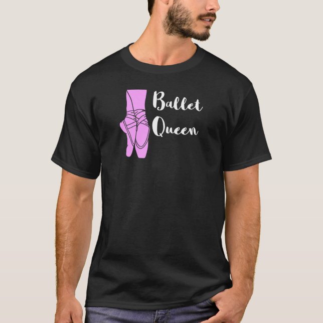Camiseta Ballet Reina Ballerina Ballet Shoes Ballett Dancin (Anverso)