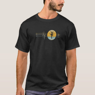 Camiseta Ballet Retro Heartbeat Deporte Mujeres de la Vinta