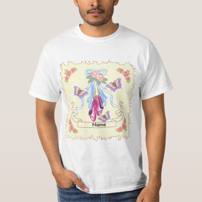 Camiseta Ballet Roses (Anverso)