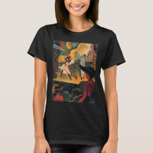 Camiseta Ballet Rusos, Ballet ruso por August Macke