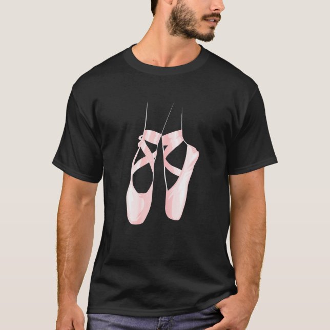 Camiseta Ballet Shoes Toe Dancing Ballerina (Anverso)