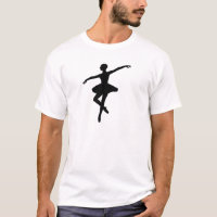 Ballet simple Ballerina Blanca Negra
