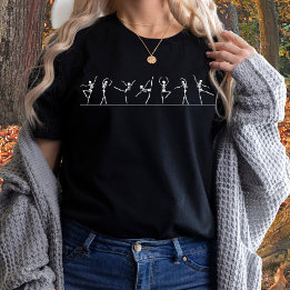 Camiseta Ballet Skeleton Ballerinas