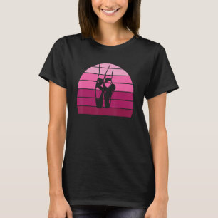 Camiseta Ballet Slippers Pink Sunset Ballerina Love To Danc