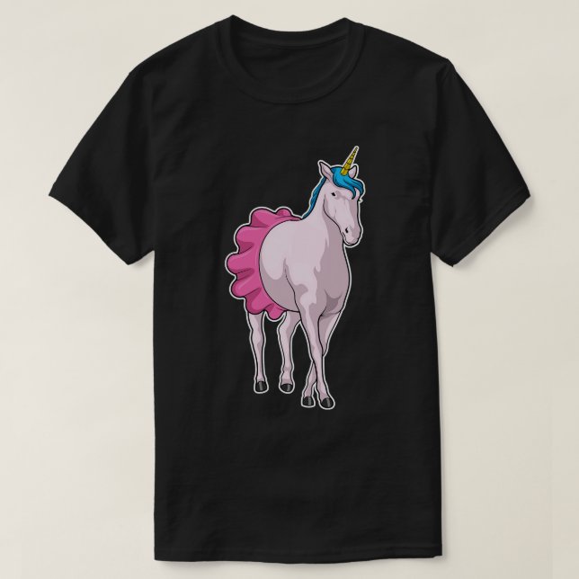 Camiseta Ballet Unicorn Ballerina 2 (Diseño del anverso)