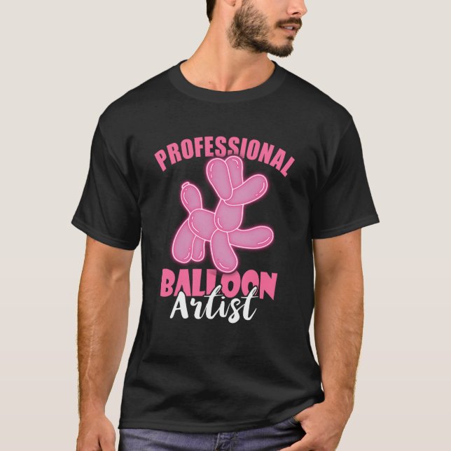 Camiseta Ballon Twister Professional Balloon Artist Balloon (Anverso)