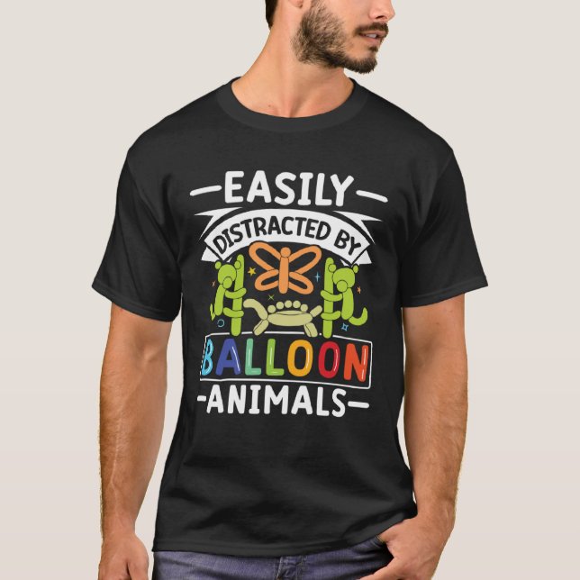 Camiseta Balloon Ainmal Twisting Artist  Balloon Animal Twi (Anverso)