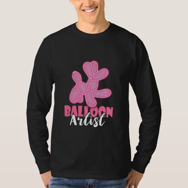 Camiseta Balloon Artist Balloon Animal Balloon Twisting Dog (Anverso)
