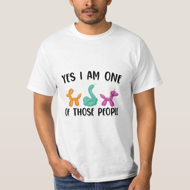 Camiseta Balloon Artists | Balloon Animals Hobby Gift Ideas (Anverso)