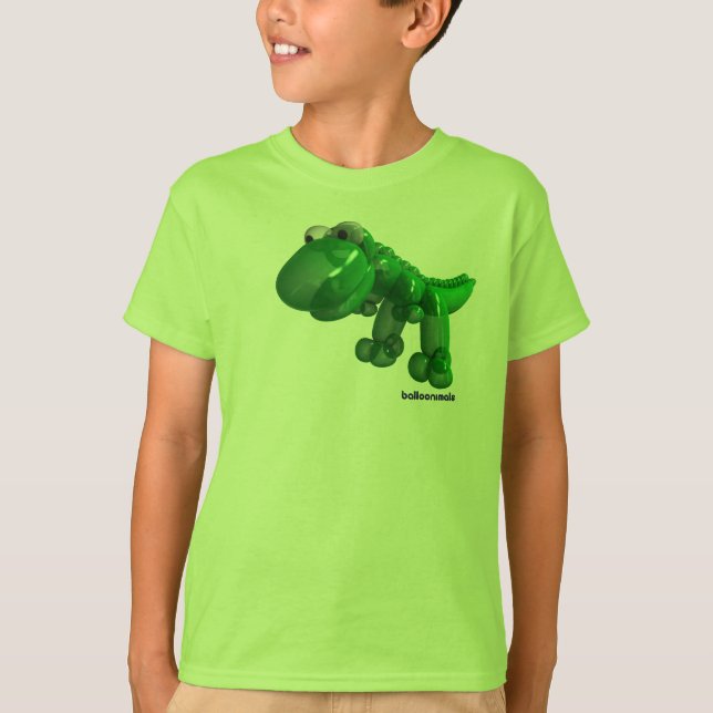 Camiseta ¡Balloonimals Ziggy el Trex! (Anverso)