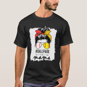 Camiseta Ballpark Mama Baseball Softball Día de la Madre Ma
