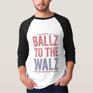 Camiseta Ballz a las elecciones Walz Harris Walz 2024
