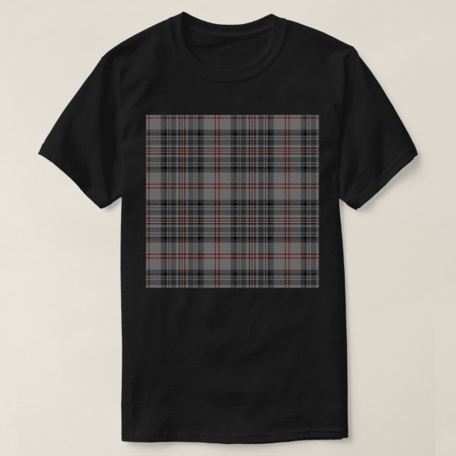 Camiseta Balmoral Scottish Tartan Clan Scotland (Diseño del anverso)