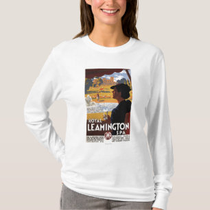 Camiseta Balneario real, poster del carril del agua potable