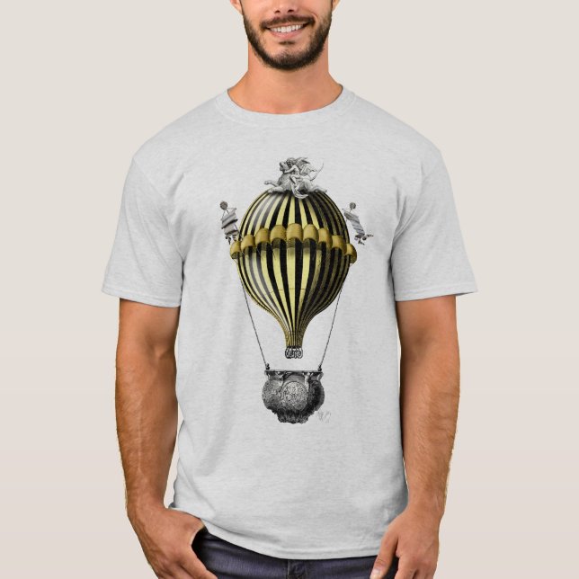 Camiseta Balón barroco amarillo negro (Anverso)