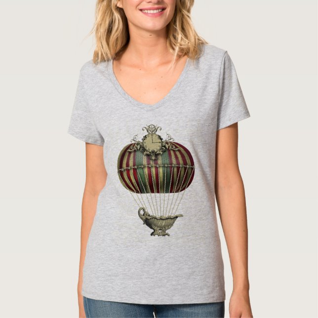 Camiseta Balón barroco con reloj (Anverso)