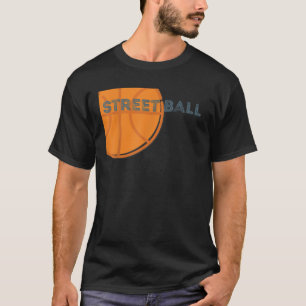 Camiseta Balón callejero Naranja BasketBall Deportivo Guay