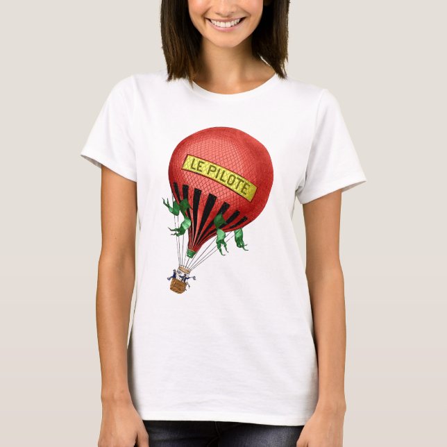 Camiseta Balón de aire caliente de Jardin De Tuileries (Anverso)
