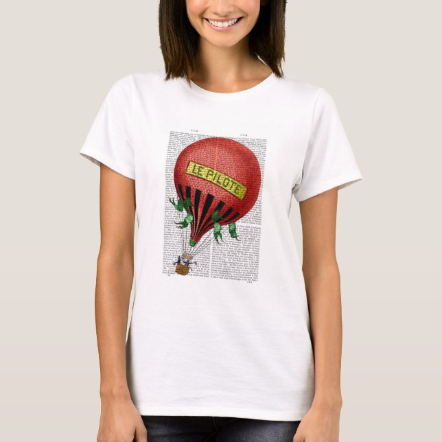 Camiseta Balón de aire caliente Le Pilote 2 (Anverso)