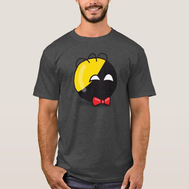 Camiseta Balón de Ancap Polandball lindo meme arco rojo (Anverso)