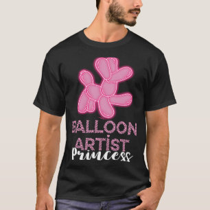 Camiseta Balón de arte Princesa Balón Twister Perro Balloo